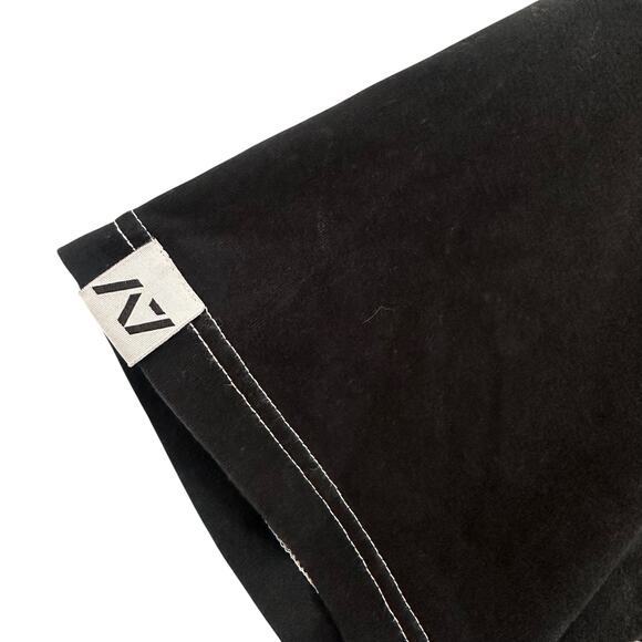 A7 Bar Grip Shirt XL Black Never Say Die Powerlifting Gym Tee Grip Back Logo - Picture 6 of 12